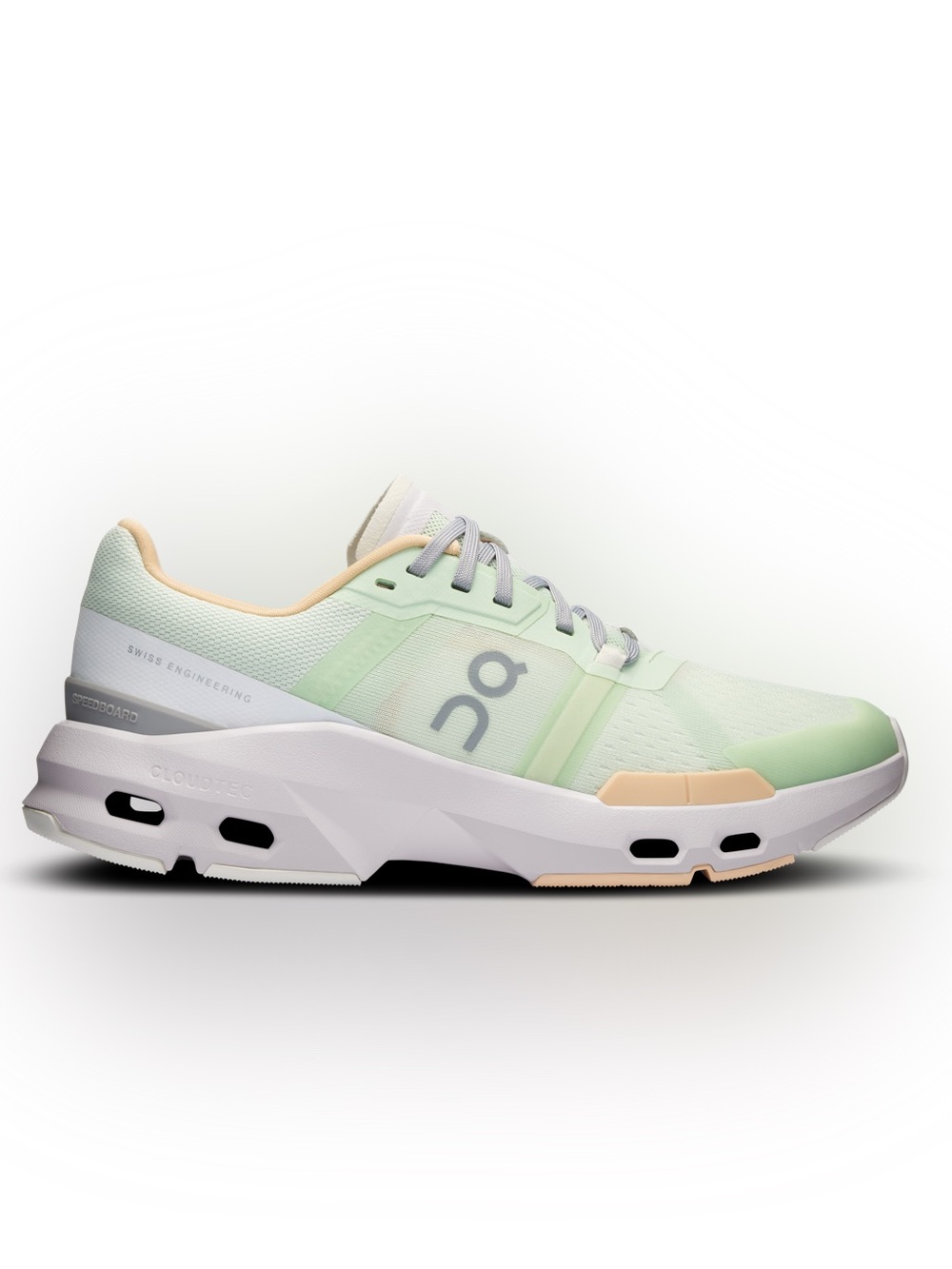 On Running Women's Mint and Gray Cloudpulse Running Shoes - Picture 3 of 9